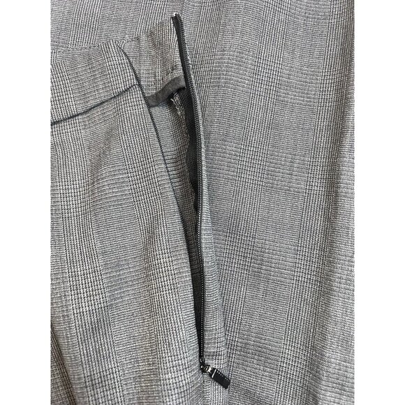 Hugo Boss Tulea Side Zip Trouser Pants Stretch Wool Gray Sz 10 $255 MSRP - Picture 5 of 11
